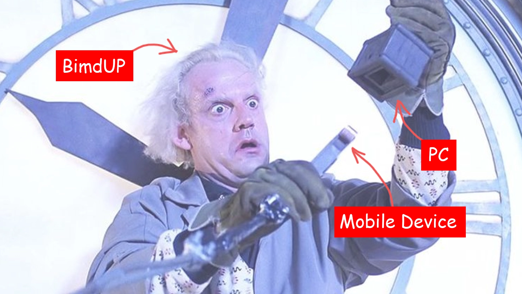 BimdFlow transferring files between an Android phone and computer using adaptive direct or relayed WebRTC routing.